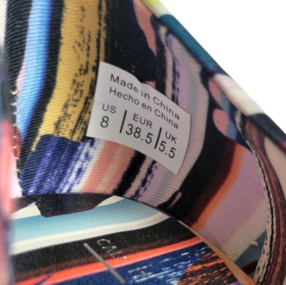 Call it Spring Colorful Heels size 8 - Picture 10 of 10